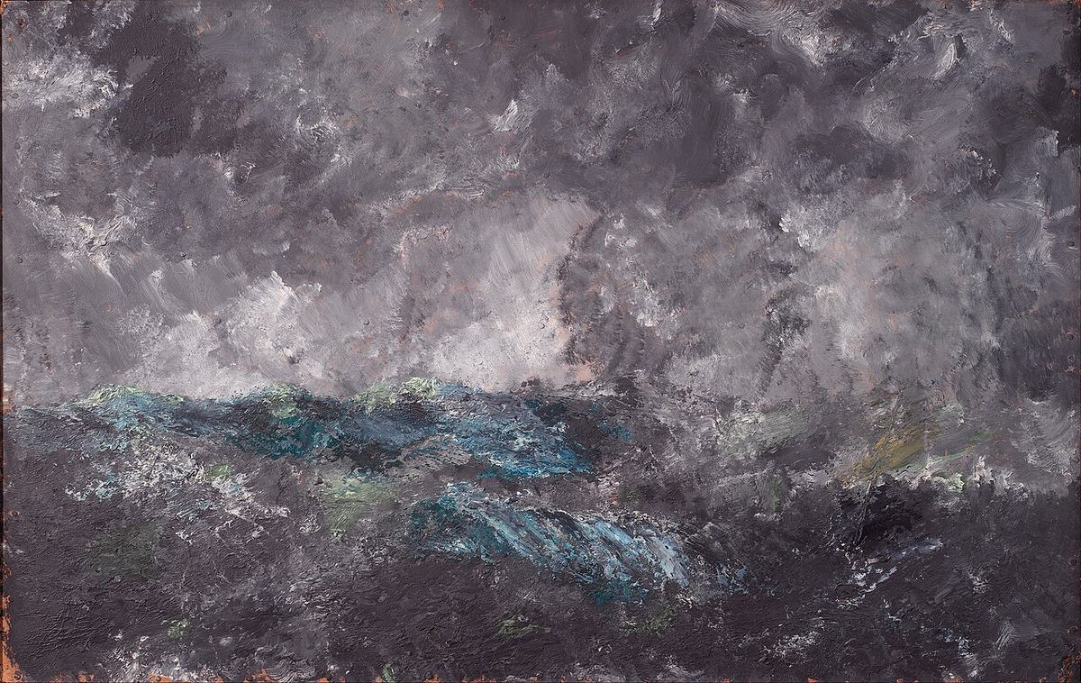 August Strindberg’s Storm in the Skerries, also known as The Flying Dutchman (1892): a historical artistic interpretation of the ghost ship.