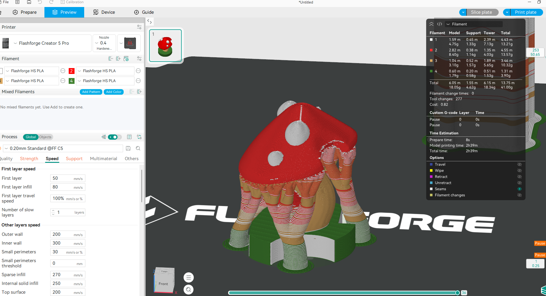 Datum Shroom / 3D Scan Alignment Marker — datum-shroom-slicer-preview.png