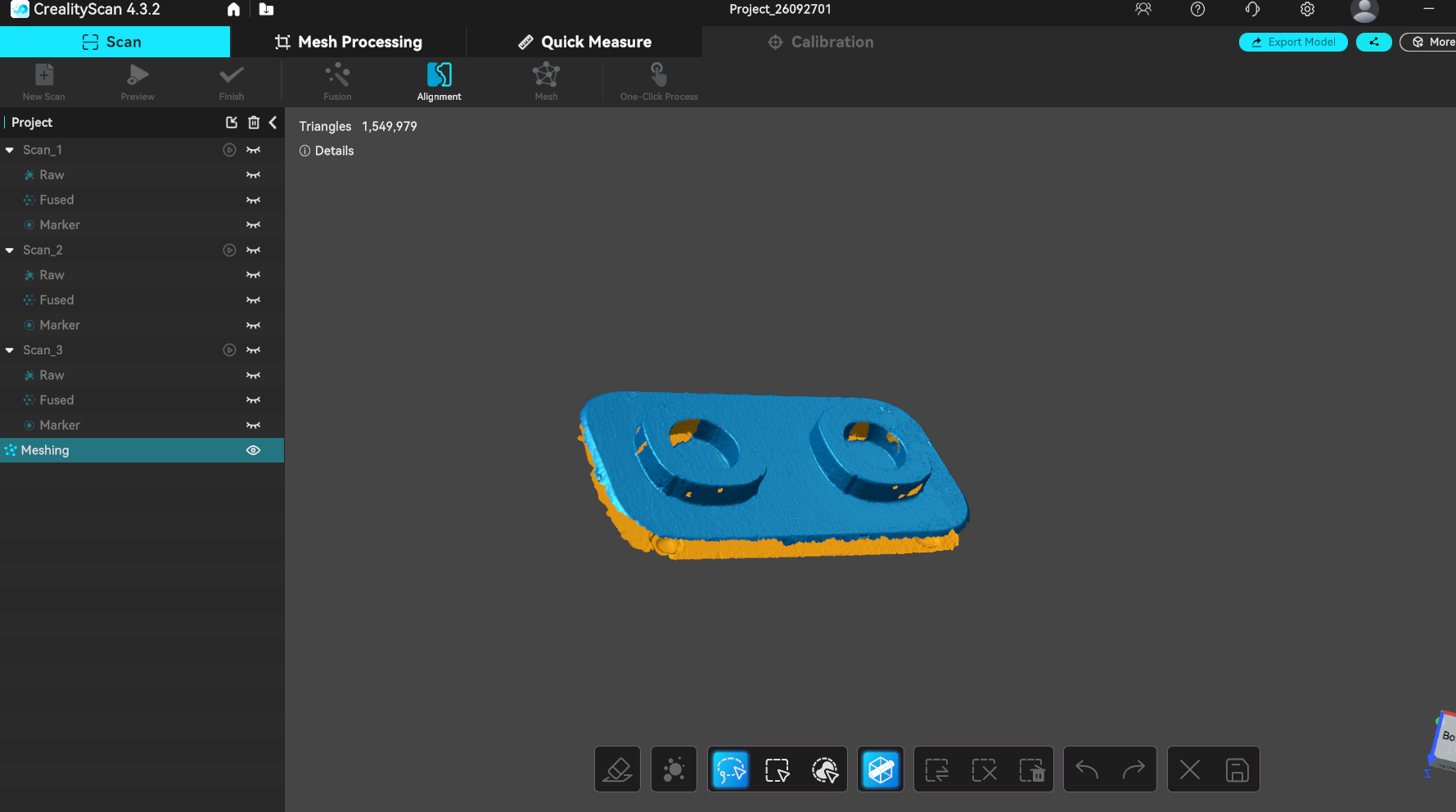 Pika Scanner / From Capture to CAD Reference